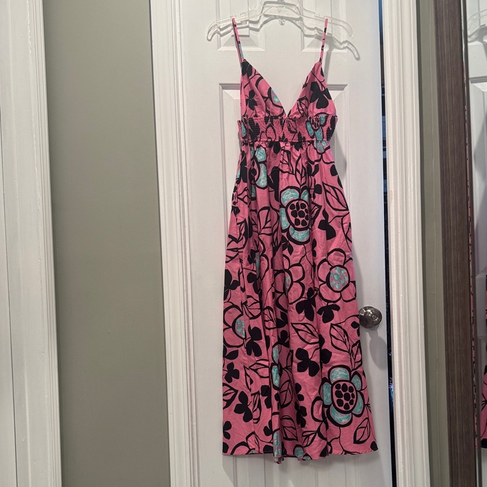 ZARA Pink Floral Dress